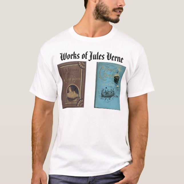 Camiseta Trabalhos de Jules Verne (Frente)
