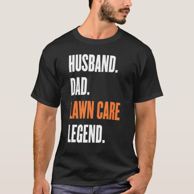Camiseta Trabalhos de lenda de Pai do Marido (Frente)