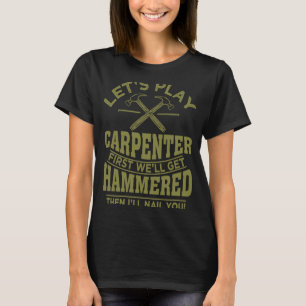 Camiseta Trabalhos De Madeira Para Trabalhadores Carpinteir