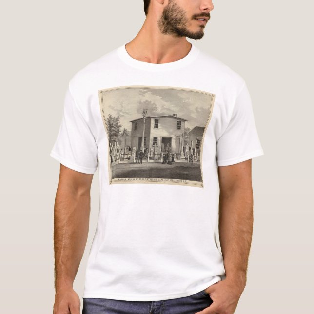 Camiseta Trabalhos do mármore dos NÓS Raymond (Frente)