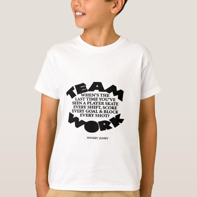 CAMISETA TRABALHOS EM EQUIPE (Frente)