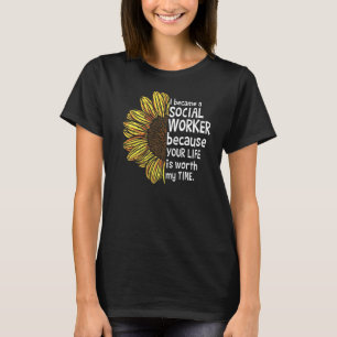 Camiseta Trabalhos Sociais Semana Em Que Me Tornei Um Traba