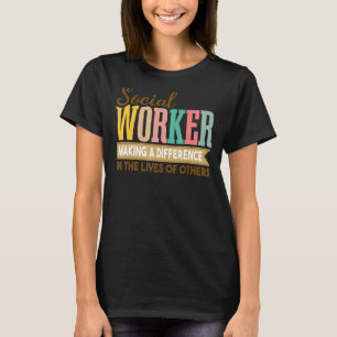 Camiseta Trabalhos Sociais Semana Fazer A Diferente do Trab