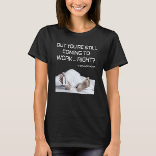 Camiseta Trabalhou para Mães engraçadas de RH do Funcionári