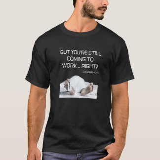 Camiseta Trabalhou para Mães engraçadas de RH do Funcionári