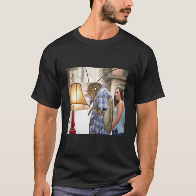 Camiseta Traça engraçada Meme (Frente)