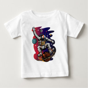 Camiseta Traçado espacial
