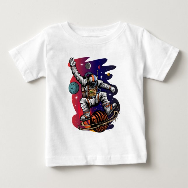 Camiseta Traçado espacial (Frente)