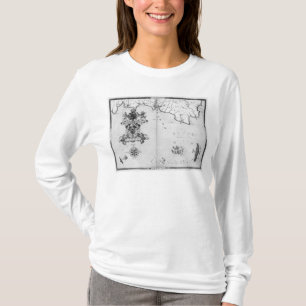 Camiseta Trace No.4 que mostra a rota da frota da armada