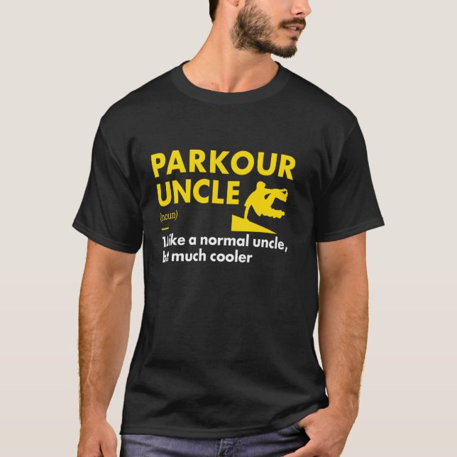Camiseta Traceur Tio Definição Parkour (Frente)
