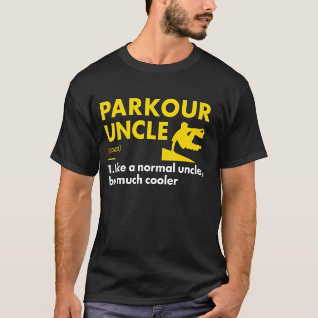 Camiseta Traceur Tio Definição Parkour (Frente)