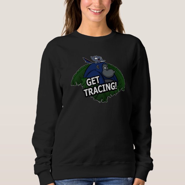 Camiseta Tracing! Gorila Funny E Gato (Frente)