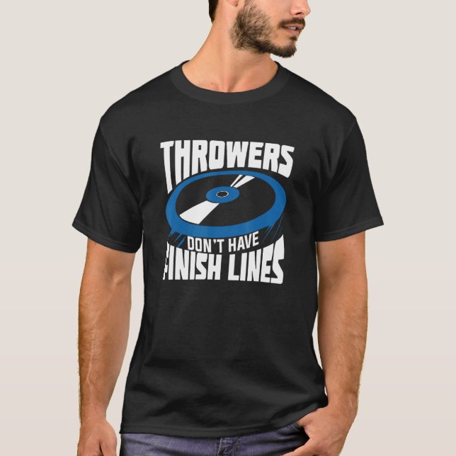 Camiseta Track And Field Discus Throw Design for a Discus T (Frente)