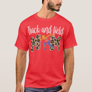 Camiseta Track And Field Mom Proud Track And Field Mother
