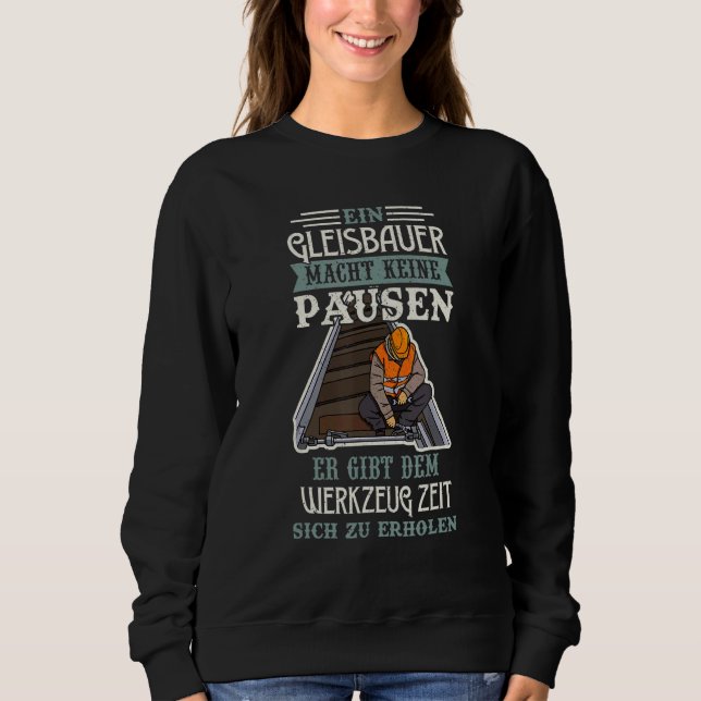 Camiseta Track builder rail worker construction employees p (Frente)