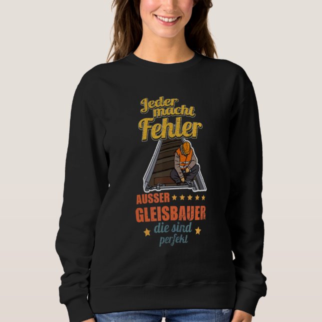 Camiseta Track builder rail worker construction employees p (Frente)
