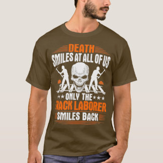 Camiseta Track Laborer Track Layer Railroad Construction 12