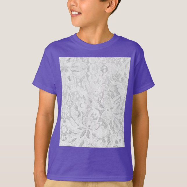 Camiseta Traço branco de queda (Frente)