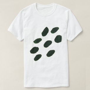 Camiseta Traço de Pincel Abstrato   Gráfico de Art