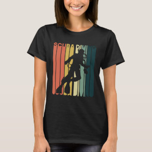 Camiseta Traço De Vintage Scuba