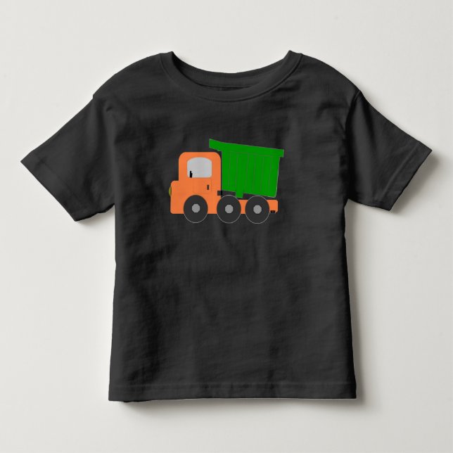 Camiseta Traço Laranja com Gráficos (Frente)