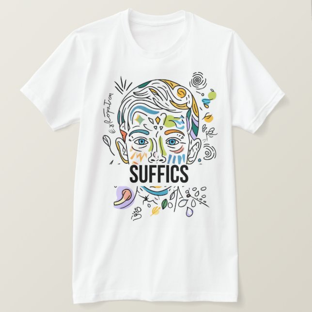 Camiseta Traço | SUFICIENTES (Frente do Design)