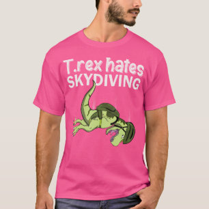 Camiseta Traços De Skydiving Para Homens Paraquedas Artes S