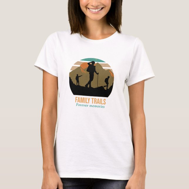 Camiseta Traços familiares (Frente)