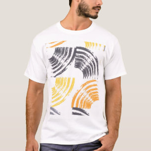 Camiseta Traços legal, únicos, modernos e coloridos de pinc