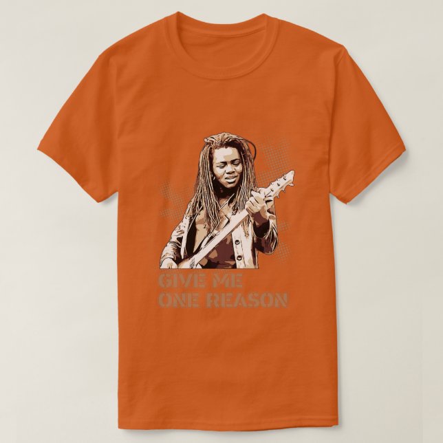 Camiseta Tracy Chapman me dá uma razão (Frente do Design)