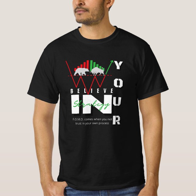 Camiseta Trade Motivation | Bullish | Pattern (Frente)