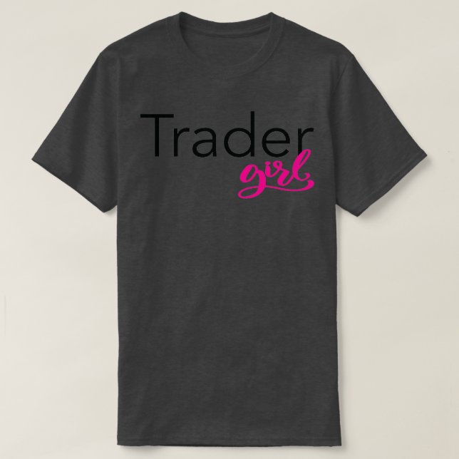 Camiseta Trader Girl 1 (Frente do Design)