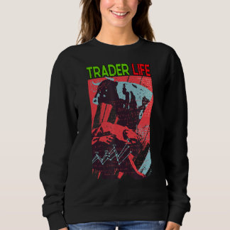 Camiseta Trader Life Crypto Stock Trading Bullete Bearish 1