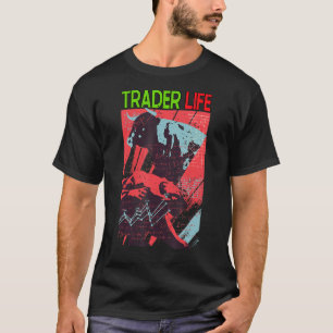 Camiseta Trader Life Crypto Stock Trading Bullete Bearish 1