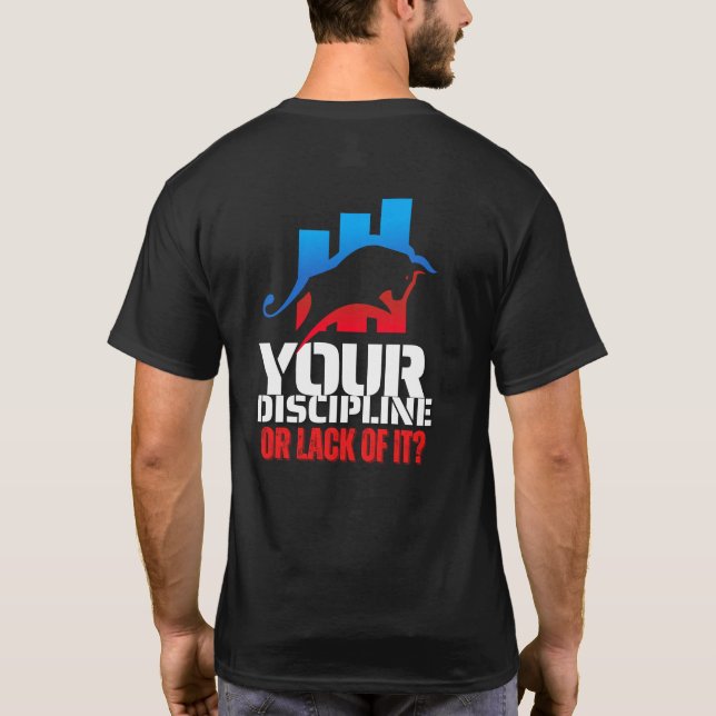 Camiseta Trader motivation | Bull | Discipline (Verso)