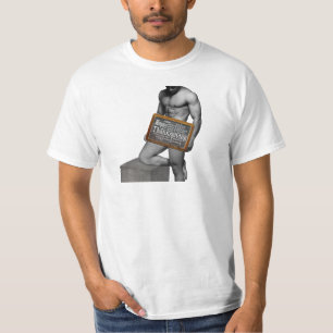 Camiseta Tradição de Ação de Graças de SlipperyJoe's homem 