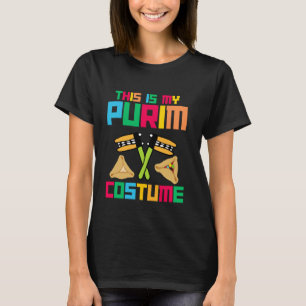 Camiseta Tradição Judaica Este é o Meu Traje de Purim Delíc