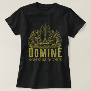 Camiseta Tradicional Católica Domina Não Soma Dignus