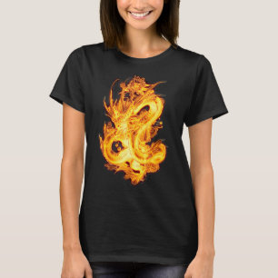 Camiseta Tradicional Chinês Dragão - Símbolo de Potência e 