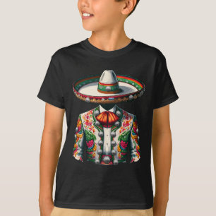Camiseta Tradicional de conjuntos carro mexicanos vibrantes