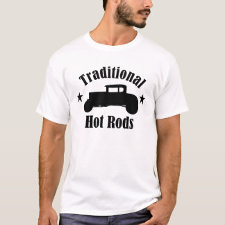 Camiseta Tradicional Hot Rods Modelo A Coupe