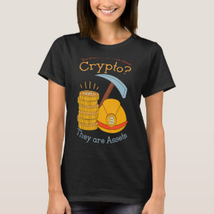 Camiseta Trading Cryptocurrency Millionaire Crypto Assets L