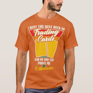 Camiseta Trading d Games Eu Tenho O Melhor Convés De Negoci