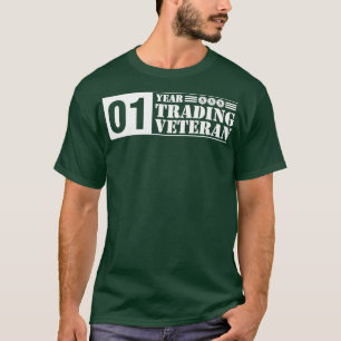 Camiseta Trading Veteran BlackampWhite 01 year survivor