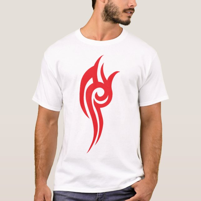 Camiseta Traditional Tattoo Art Inspired Design (Frente)