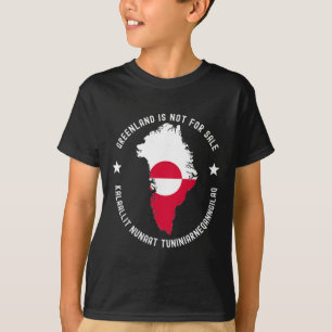 Camiseta Tradução Bandeira da Dinamarca Groenlândia Não Est