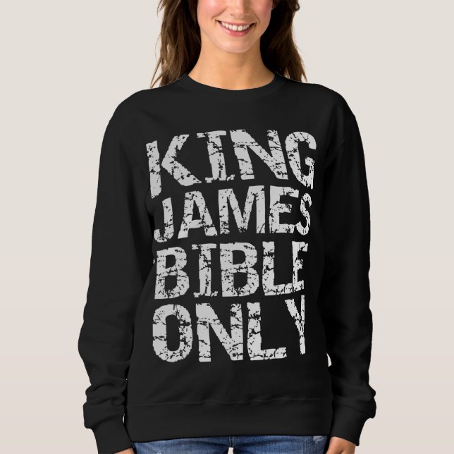 Camiseta Tradução Cristã Conservadora King James Bibl (Frente)