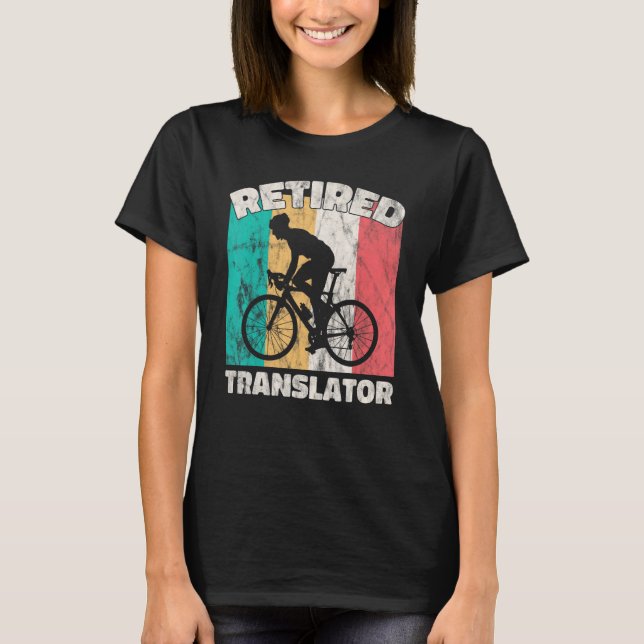 Camiseta Tradutor aposentado (Frente)