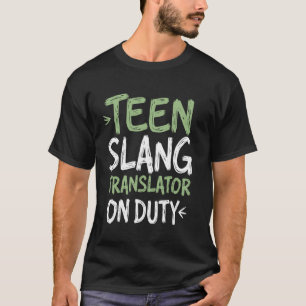 Camiseta Tradutor de Gírias de Adolescente Mãe de Plantão