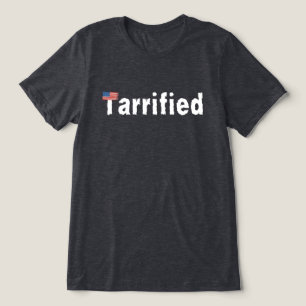 Camiseta Traduzido - Assustado com Tarifas & Trump